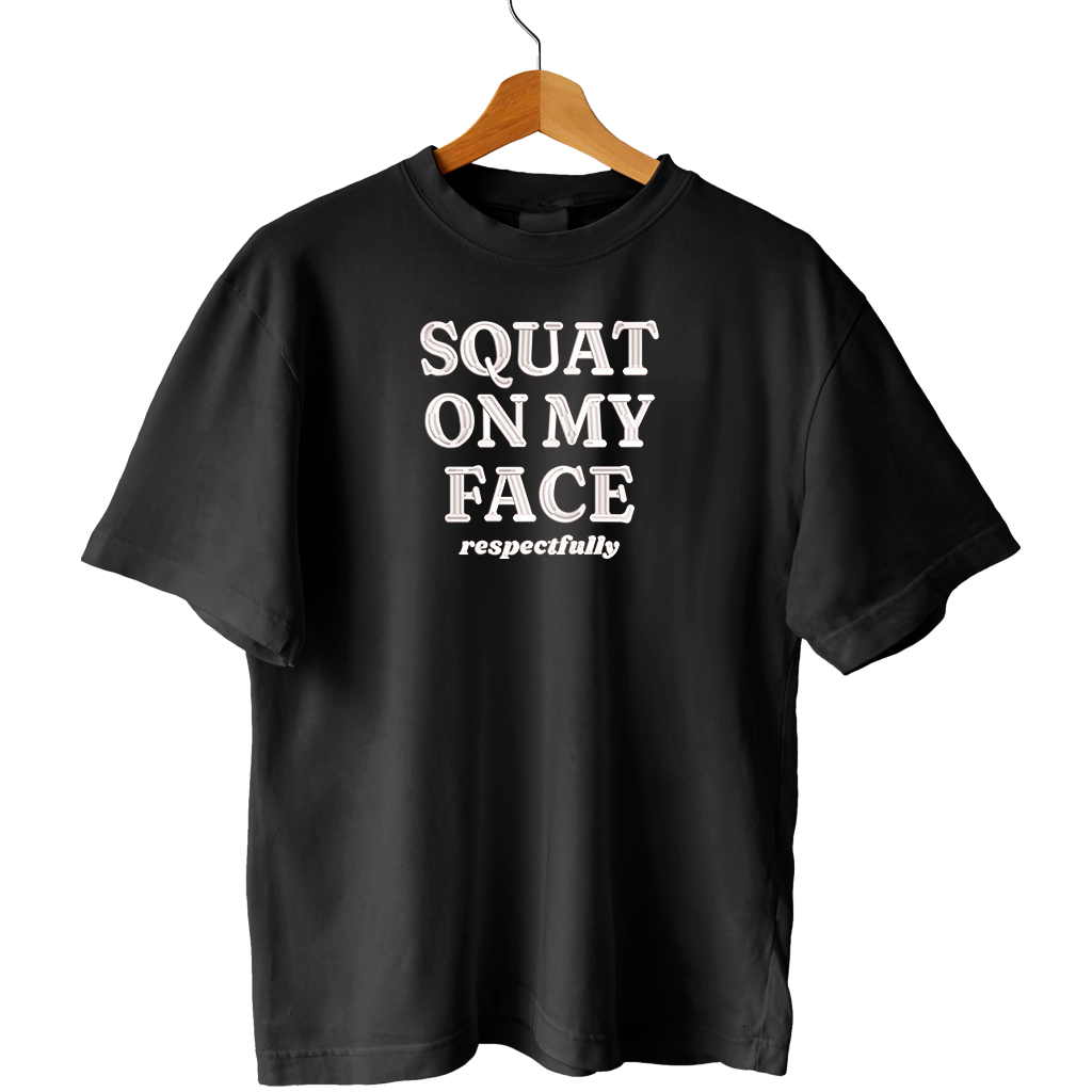 GYM SQUAT ON MY FACE