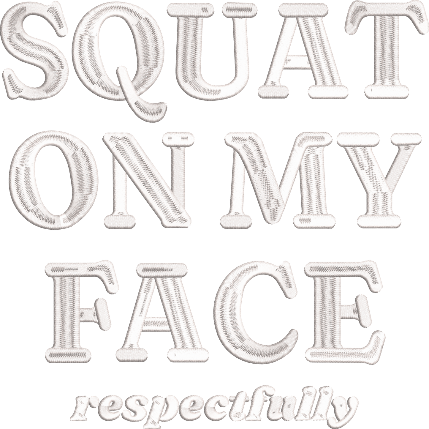 GYM SQUAT ON MY FACE