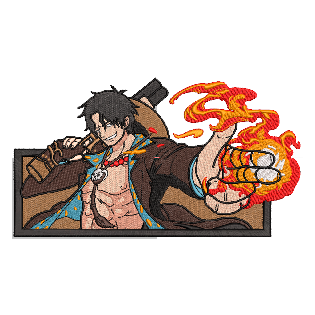 ONE PIECE ACE RECTANGLE V3