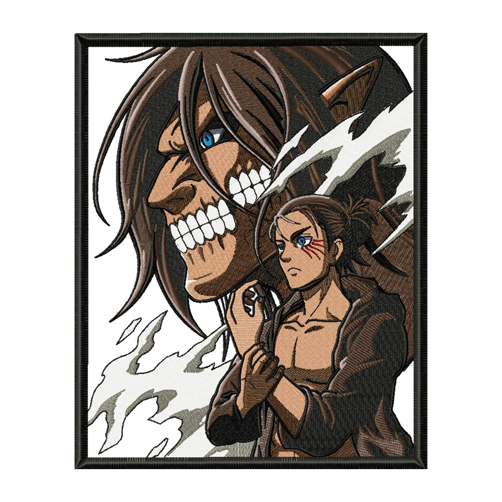 ATTACK ON TITAN EREN RECTANGLE V6