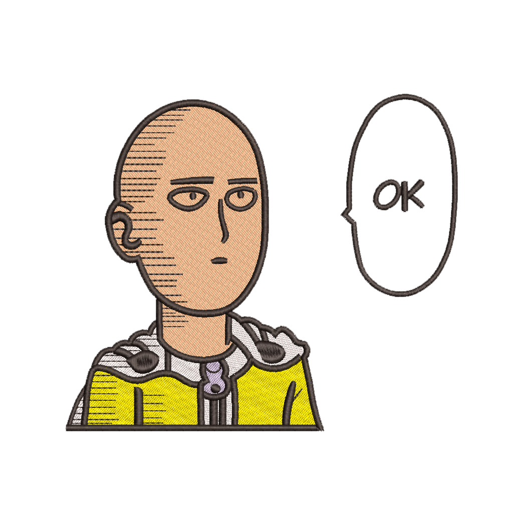 ONE PUNCH MAN SAITAMA OK