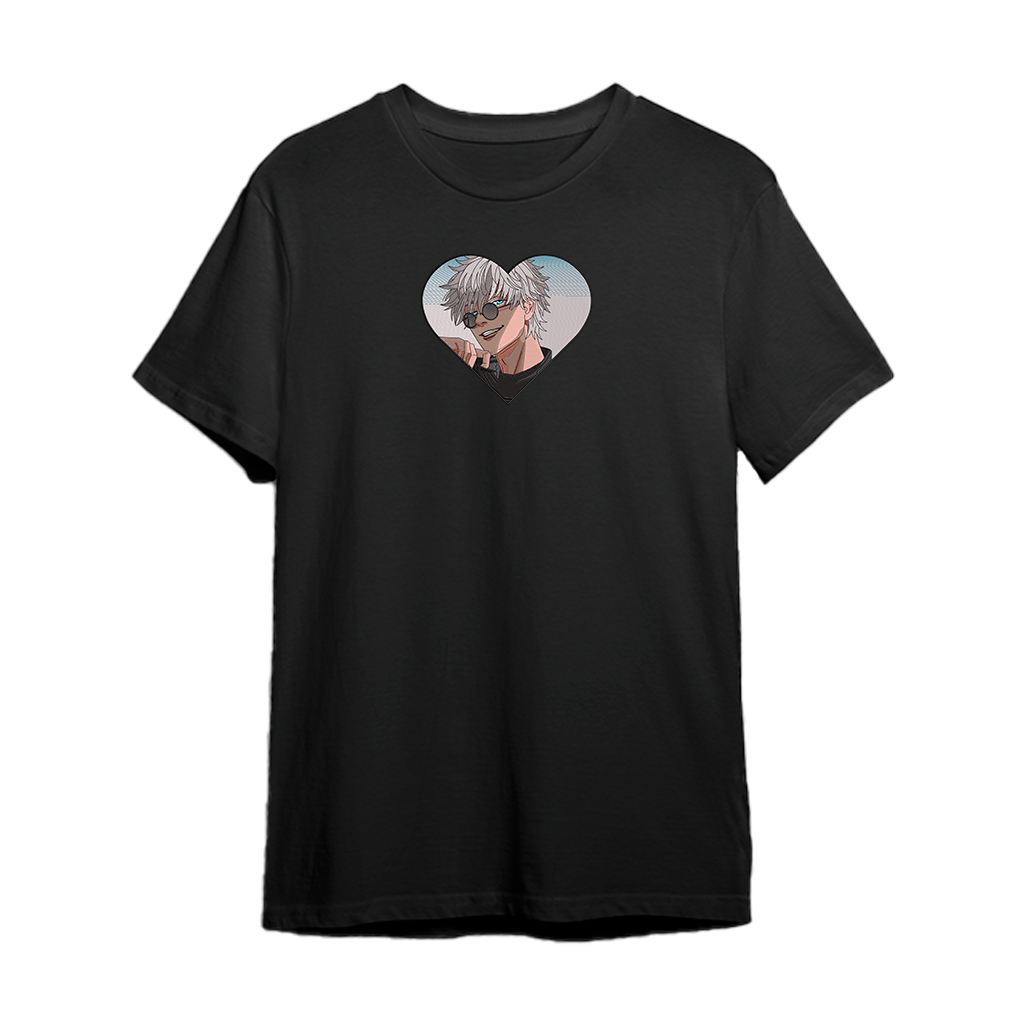 JUJUTSU KAISEN BORDADO GOJO CORAZON