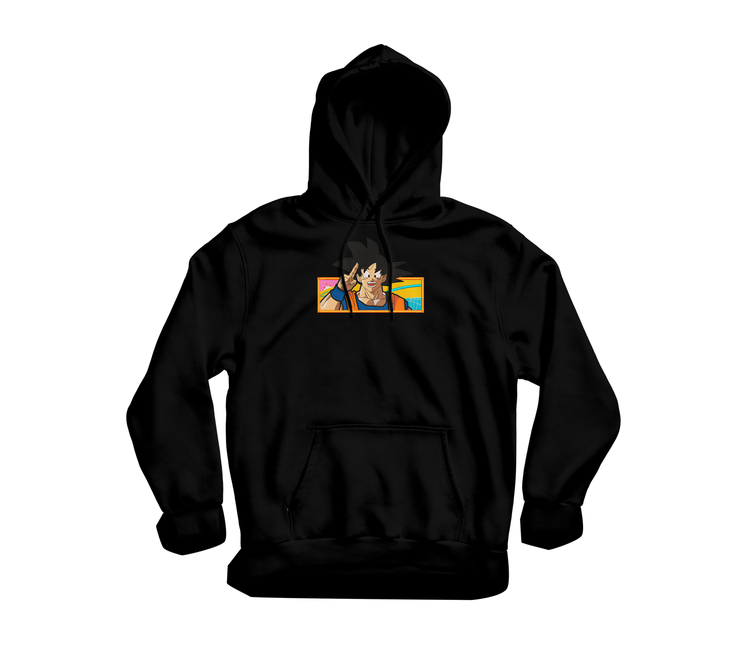 DISEÑO BORDADO GOKU RECTANGLE