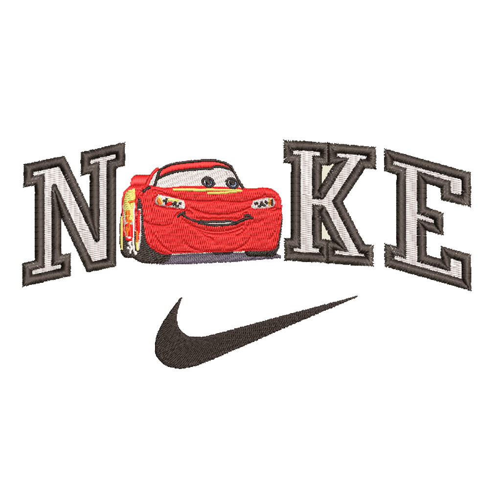 DISEÑO BORDADO MCQUEEN