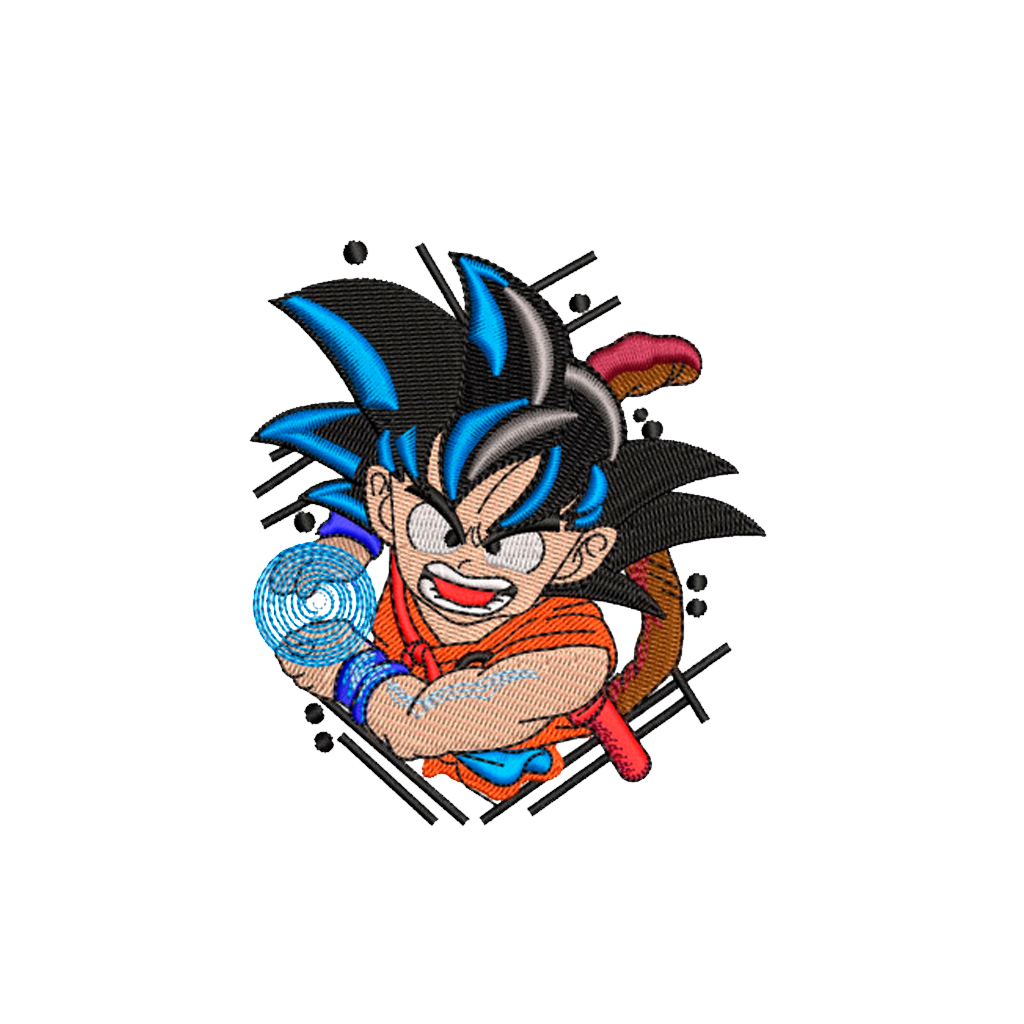 BORDADO GOKU CHICO