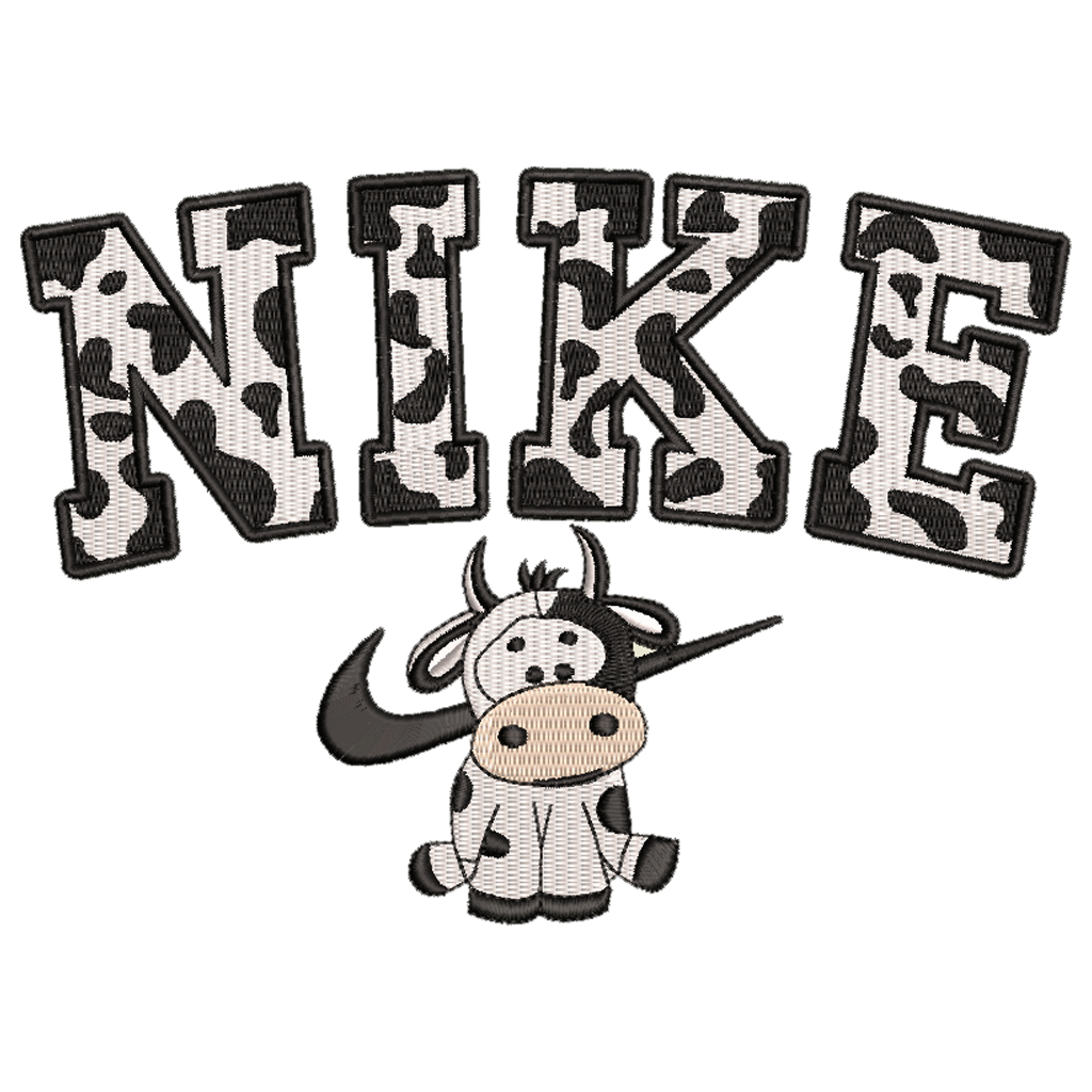 DISEÑO BORDADO NK COW