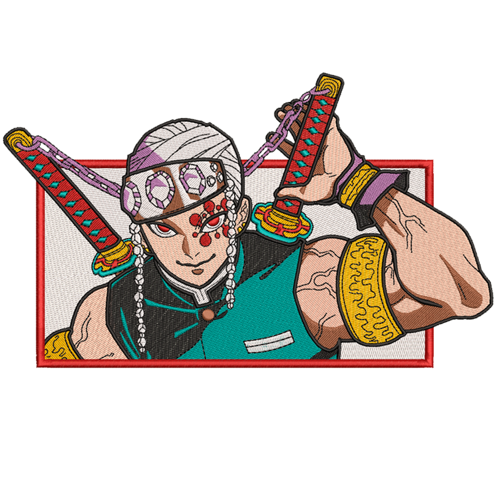 DISEÑO BORDADO TENGEN BOX