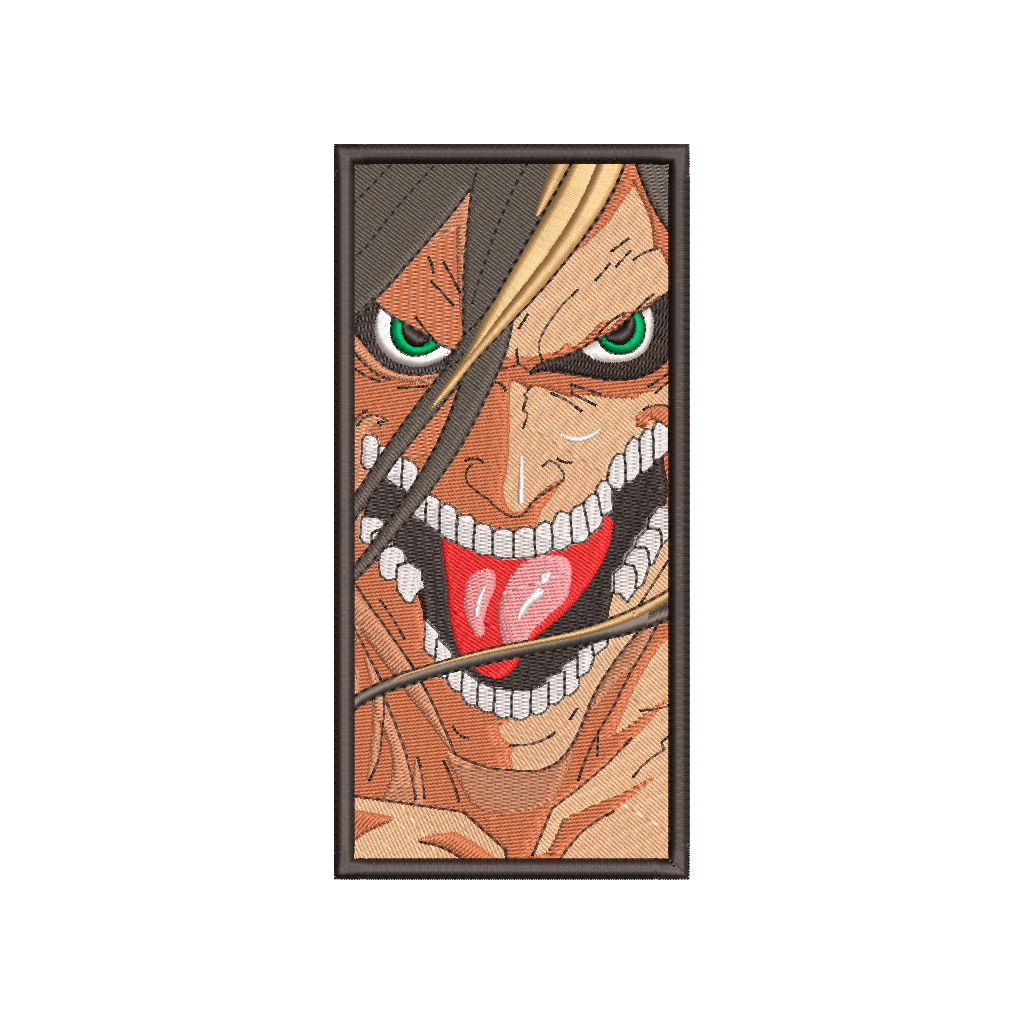 DISEÑO BORDADO EREN RECTANGLE