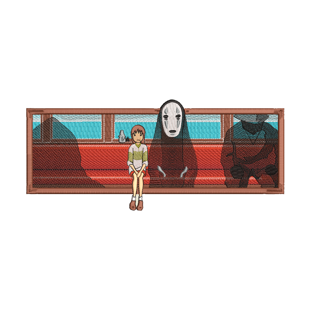 DISEÑO BORDADO CHIHIRO TRAIN
