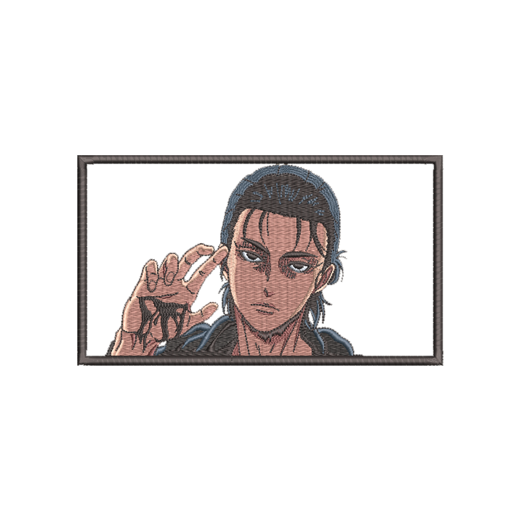 DISEÑO BORDADO EREN RECTANGLE