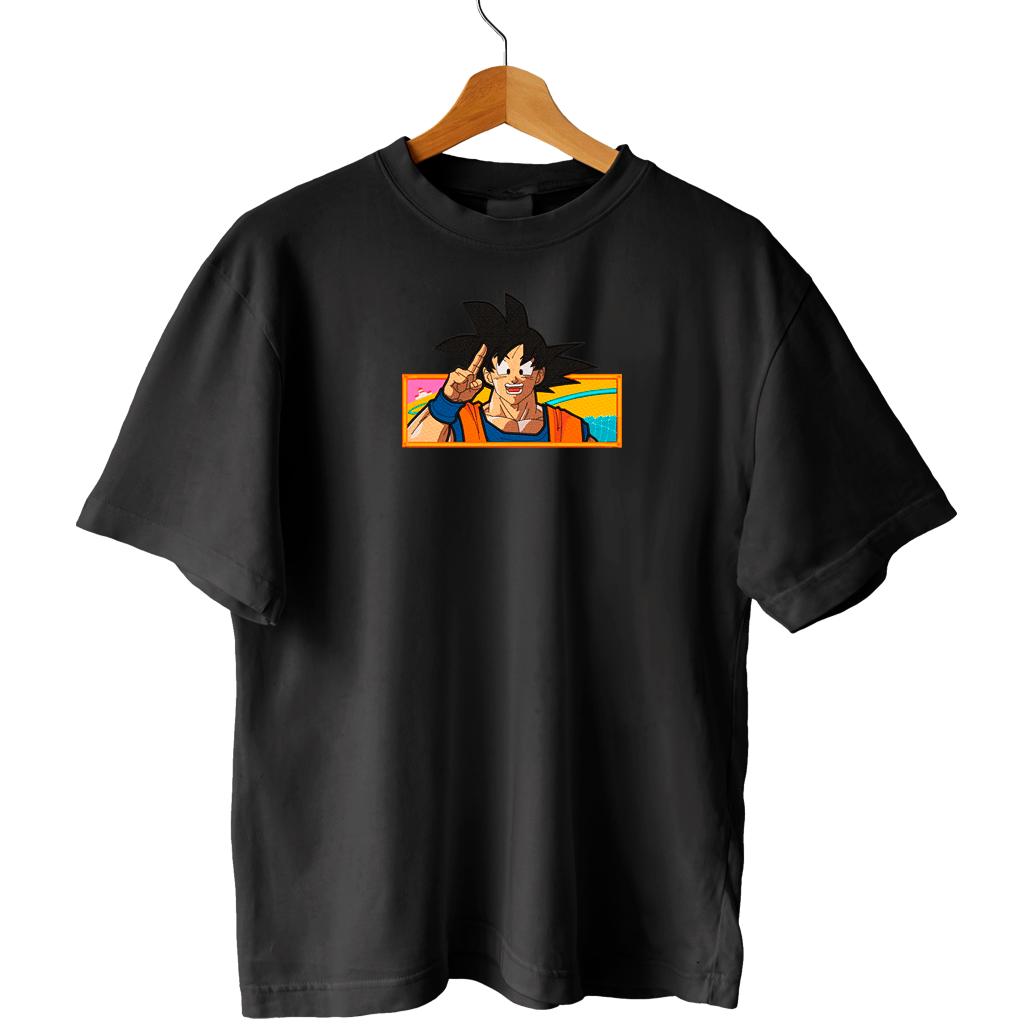 DISEÑO BORDADO GOKU RECTANGLE