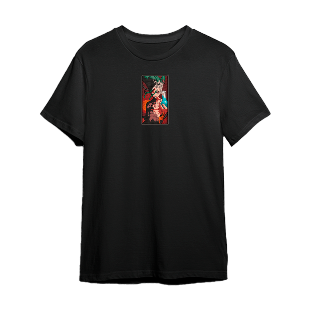 DISEÑO BORDADO DR STONE RECTANGLE