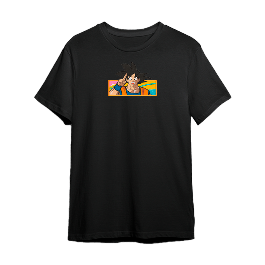 DISEÑO BORDADO GOKU RECTANGLE