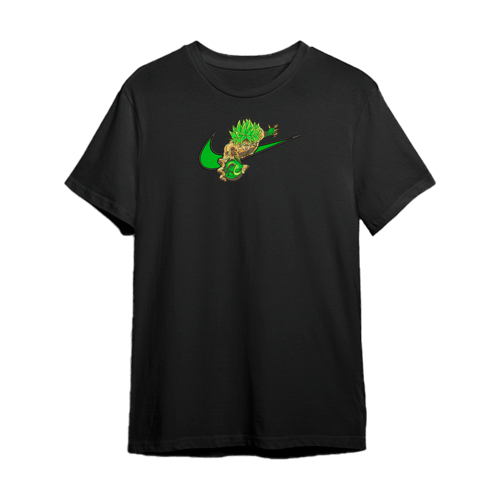 DISEÑO BORDADO BROLY SUPER SAIYAN SWOOSH