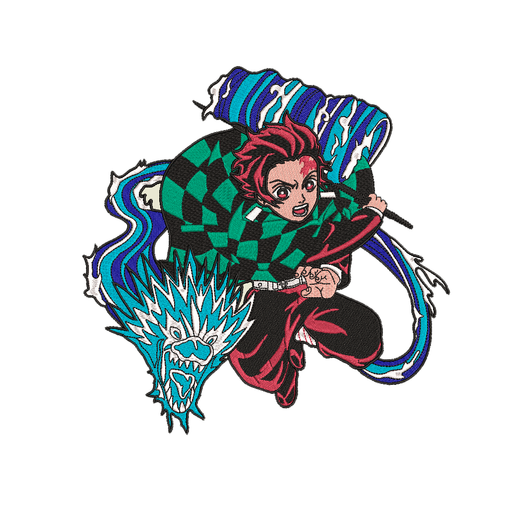 DEMON SLAYER TANJIRO SWORD DRAGON