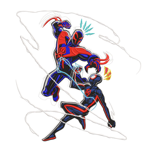 SPIDERMAN MILES VS 2099