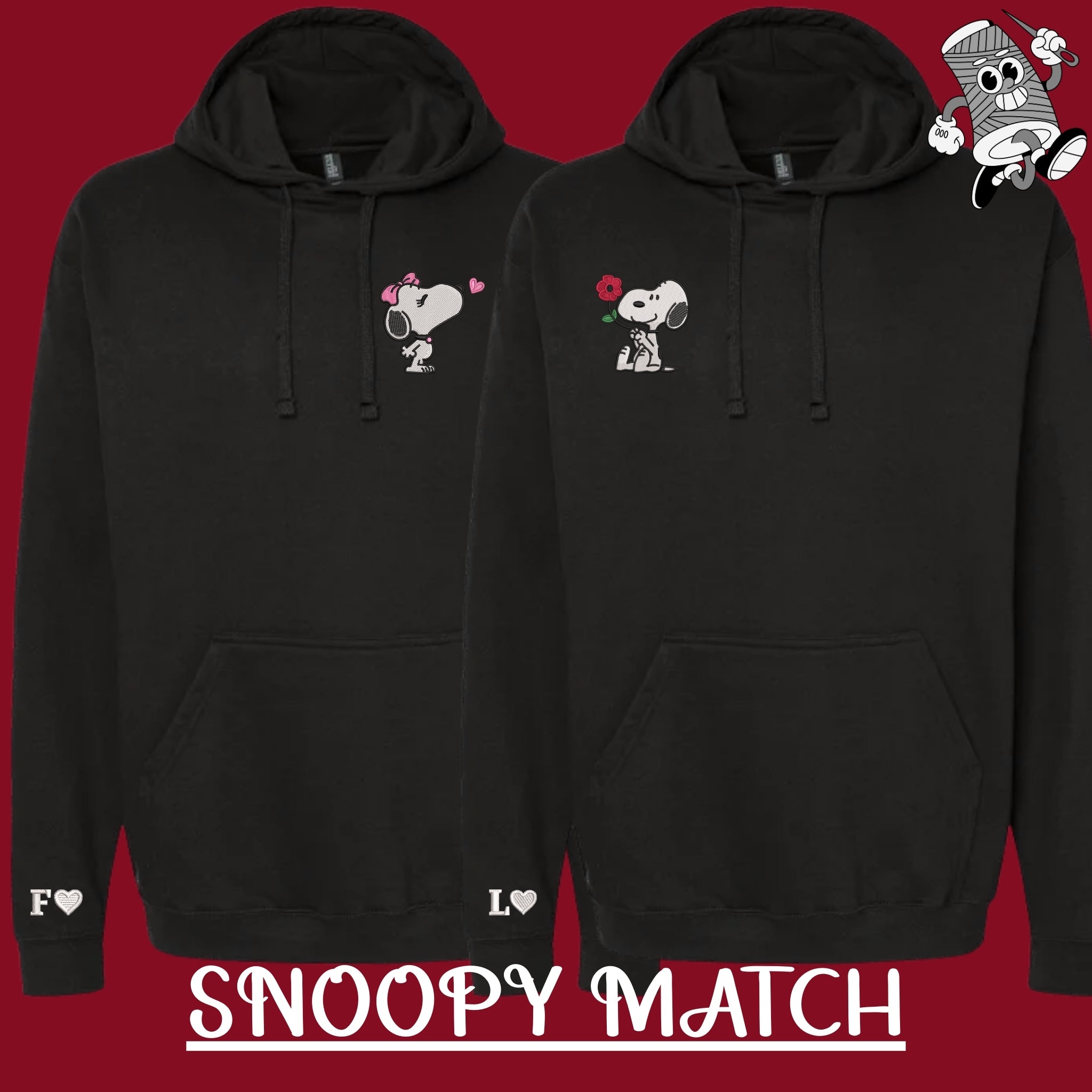 MATCH PAREJAS SNOOPY