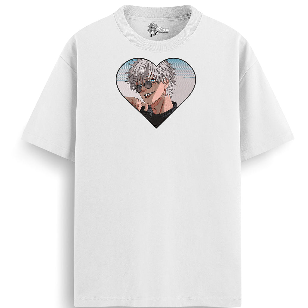 JUJUTSU KAISEN BORDADO GOJO CORAZON