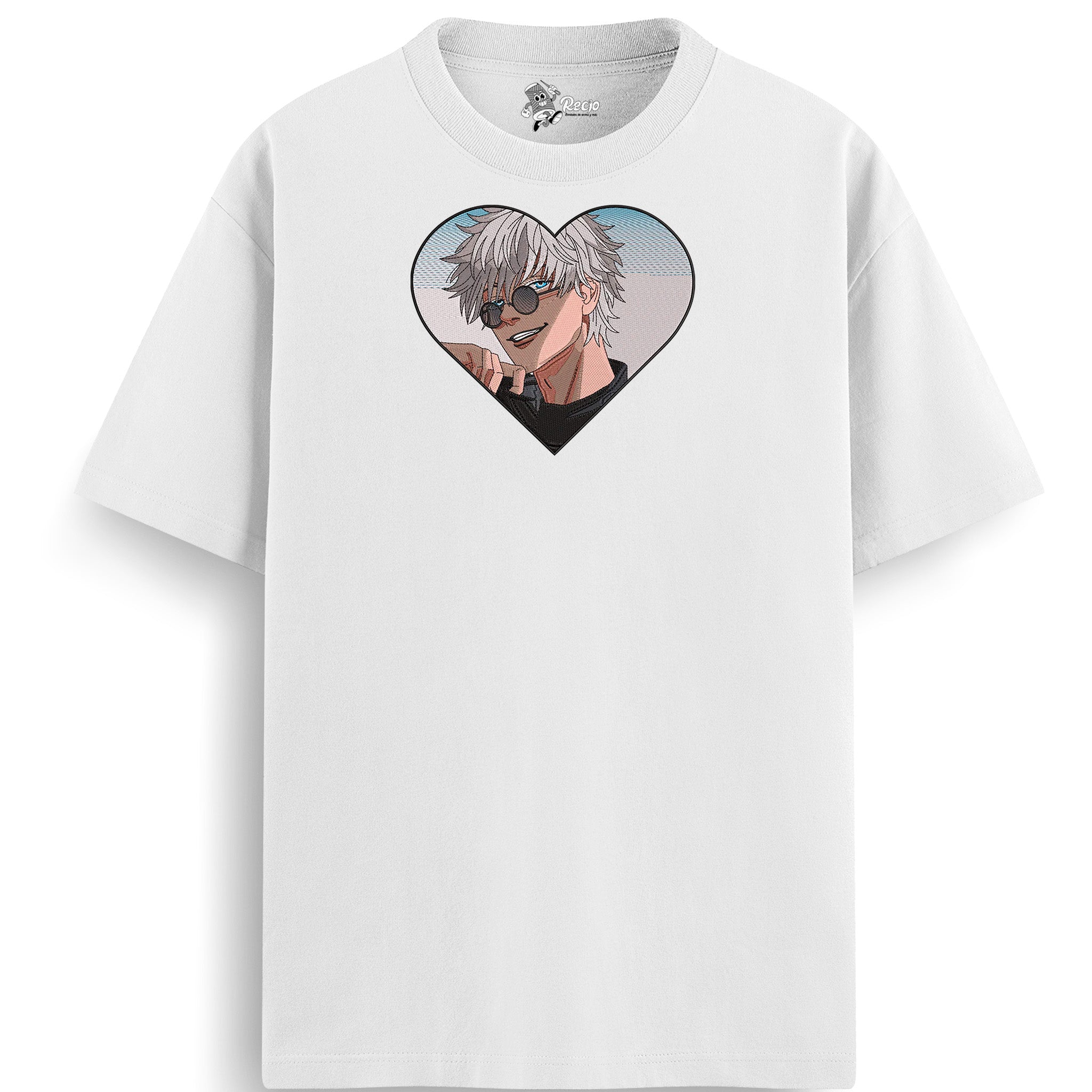 JUJUTSU KAISEN BORDADO GOJO CORAZON
