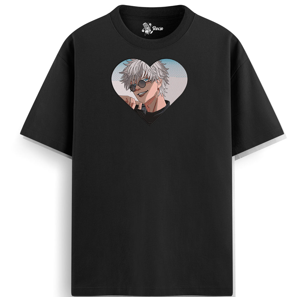 JUJUTSU KAISEN BORDADO GOJO CORAZON