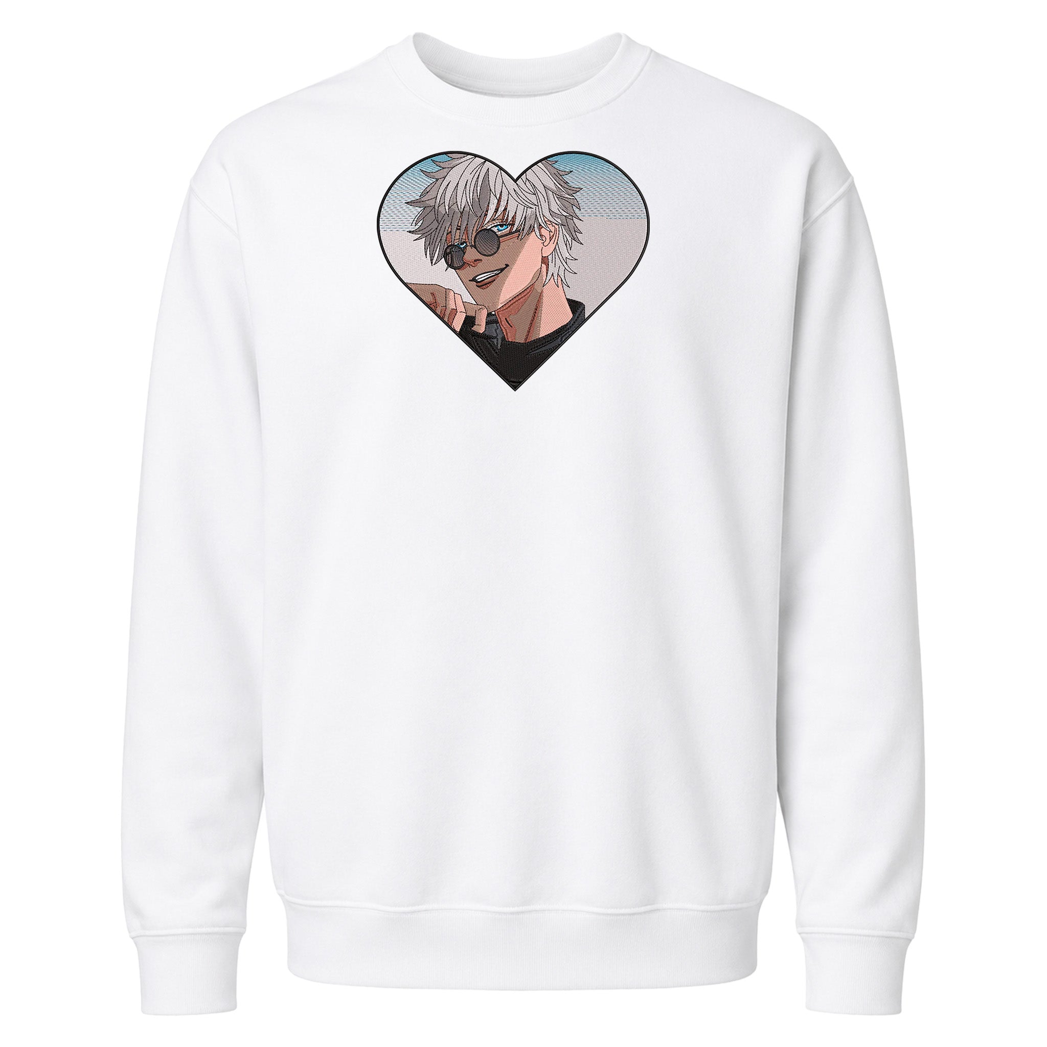 JUJUTSU KAISEN BORDADO GOJO CORAZON
