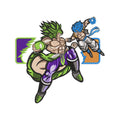 DRAGON BALL BROLY VS GOGETA