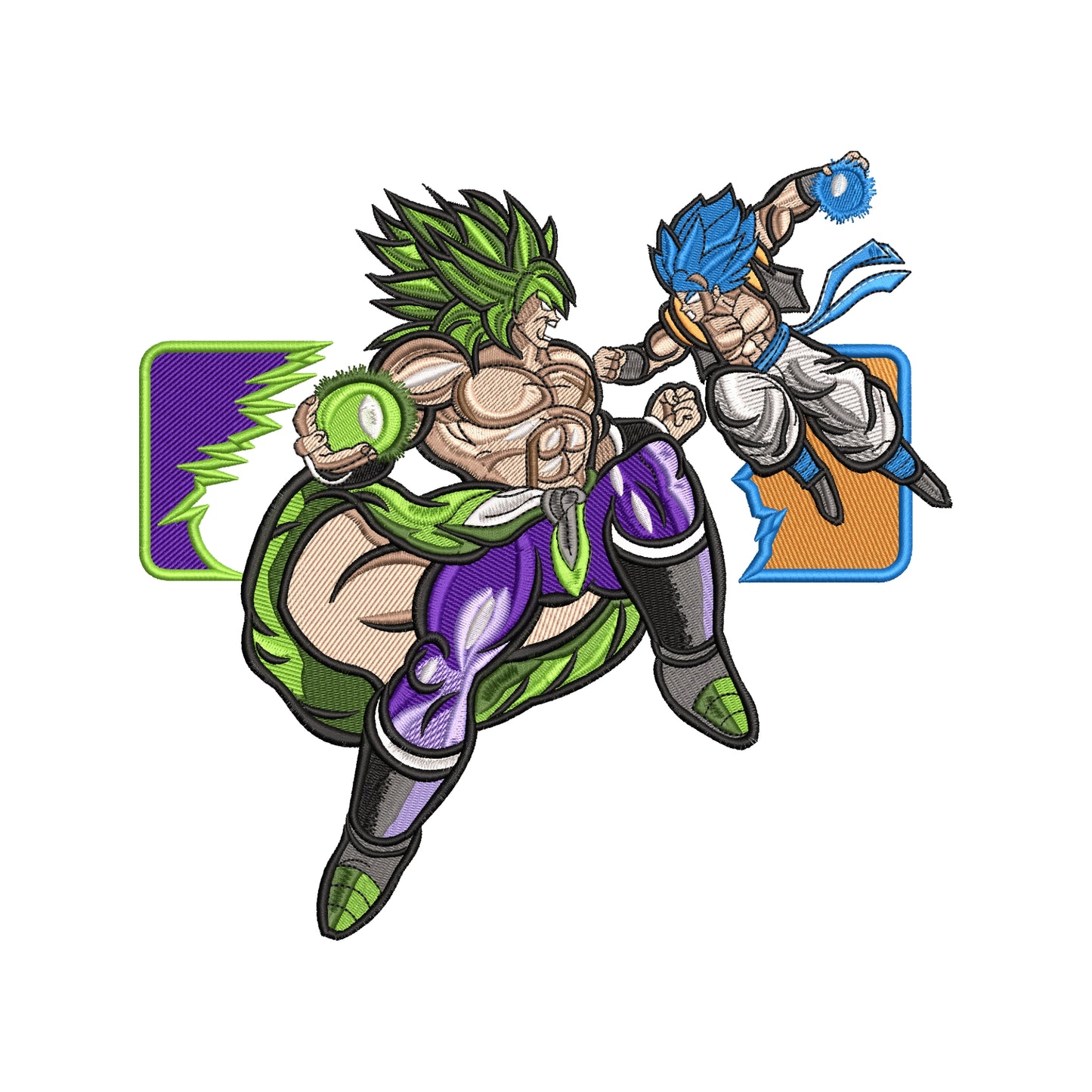 DRAGON BALL BROLY VS GOGETA