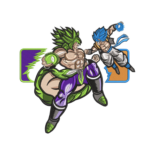 DRAGON BALL BROLY VS GOGETA