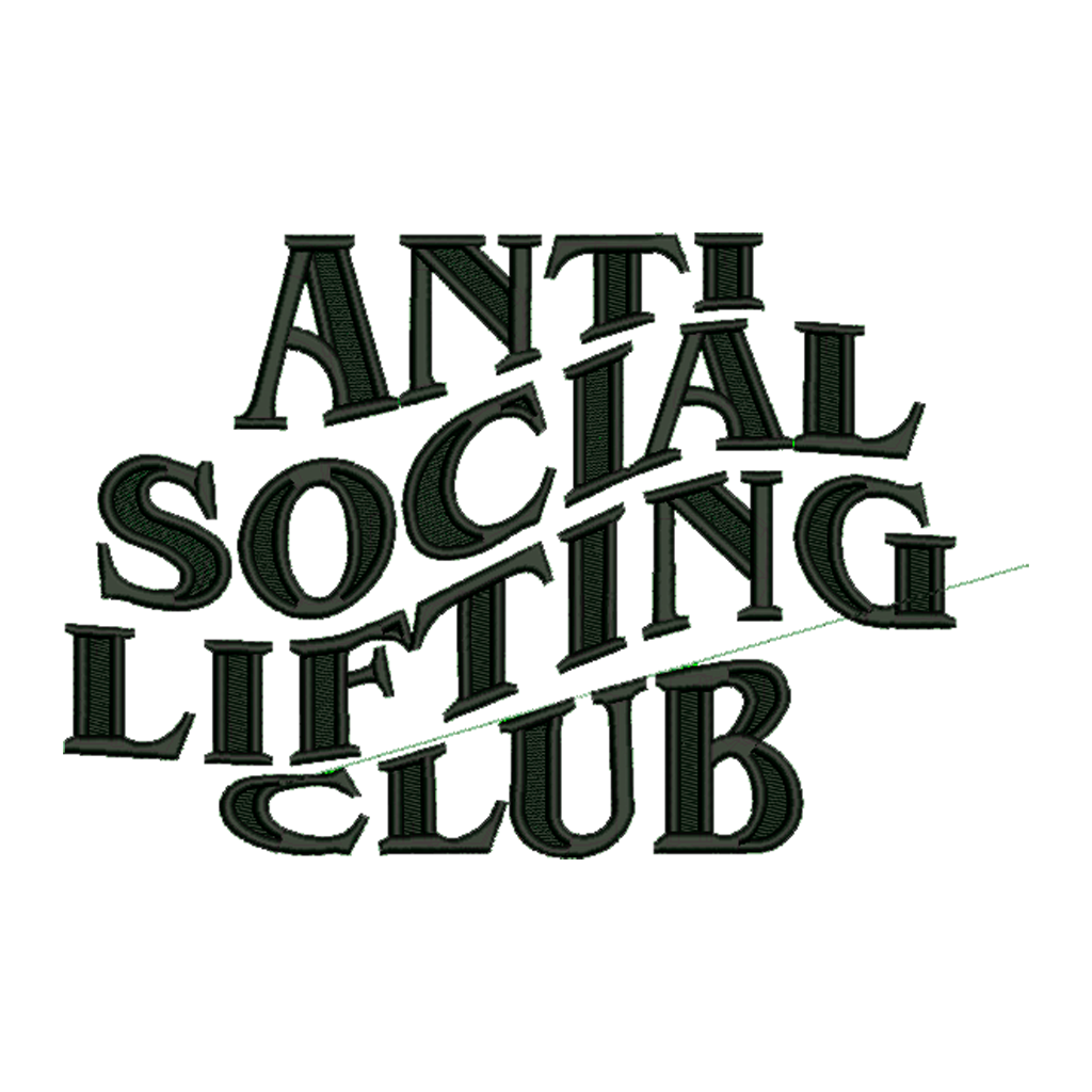 ANTI SOCIAL LIFTING CLUB (COLOR PERSONALIZABLE)