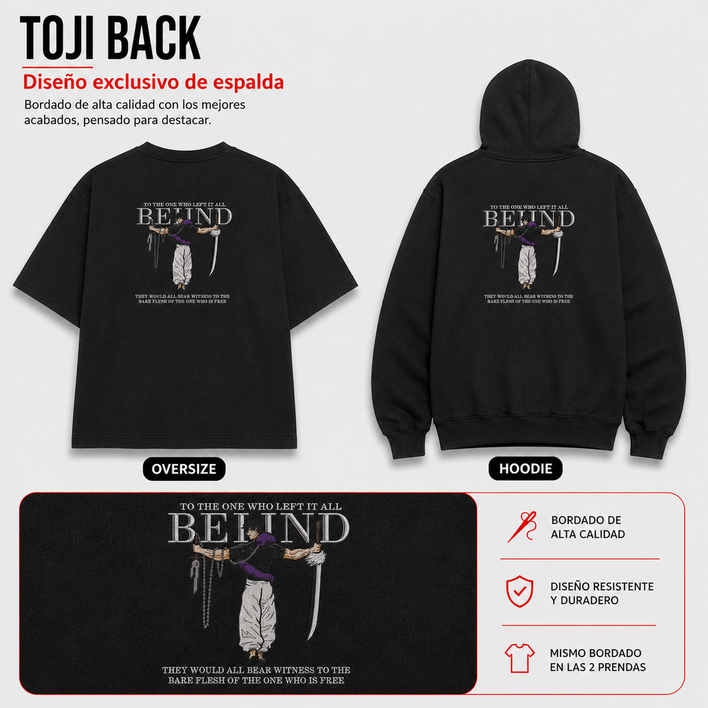 JUJUTSU KAISEN TOJI BACK