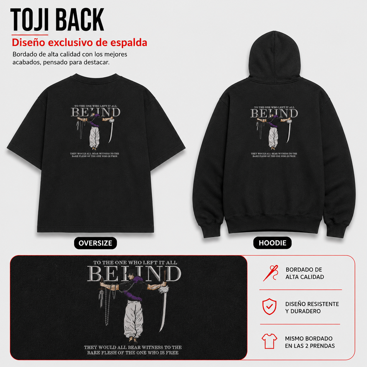 JUJUTSU KAISEN TOJI BACK