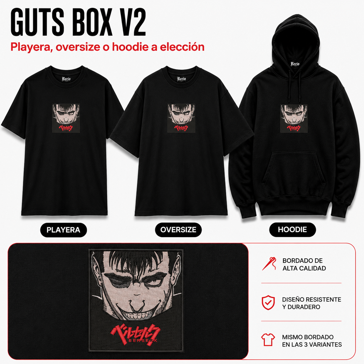 BERSERK GUTS BOX V2