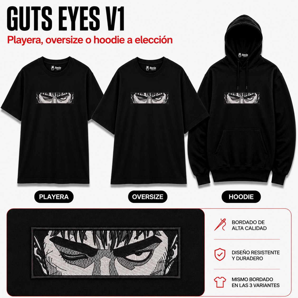 BERSERK GUTS EYES V1