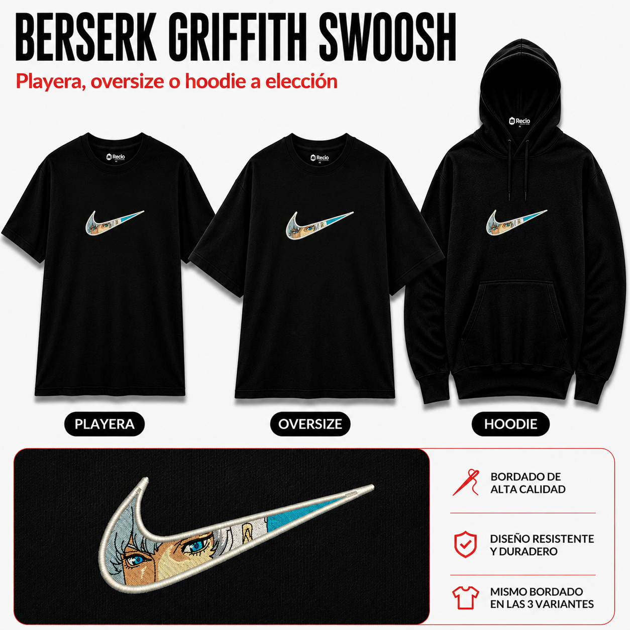 BERSERK GRIFFITH SWOOSH