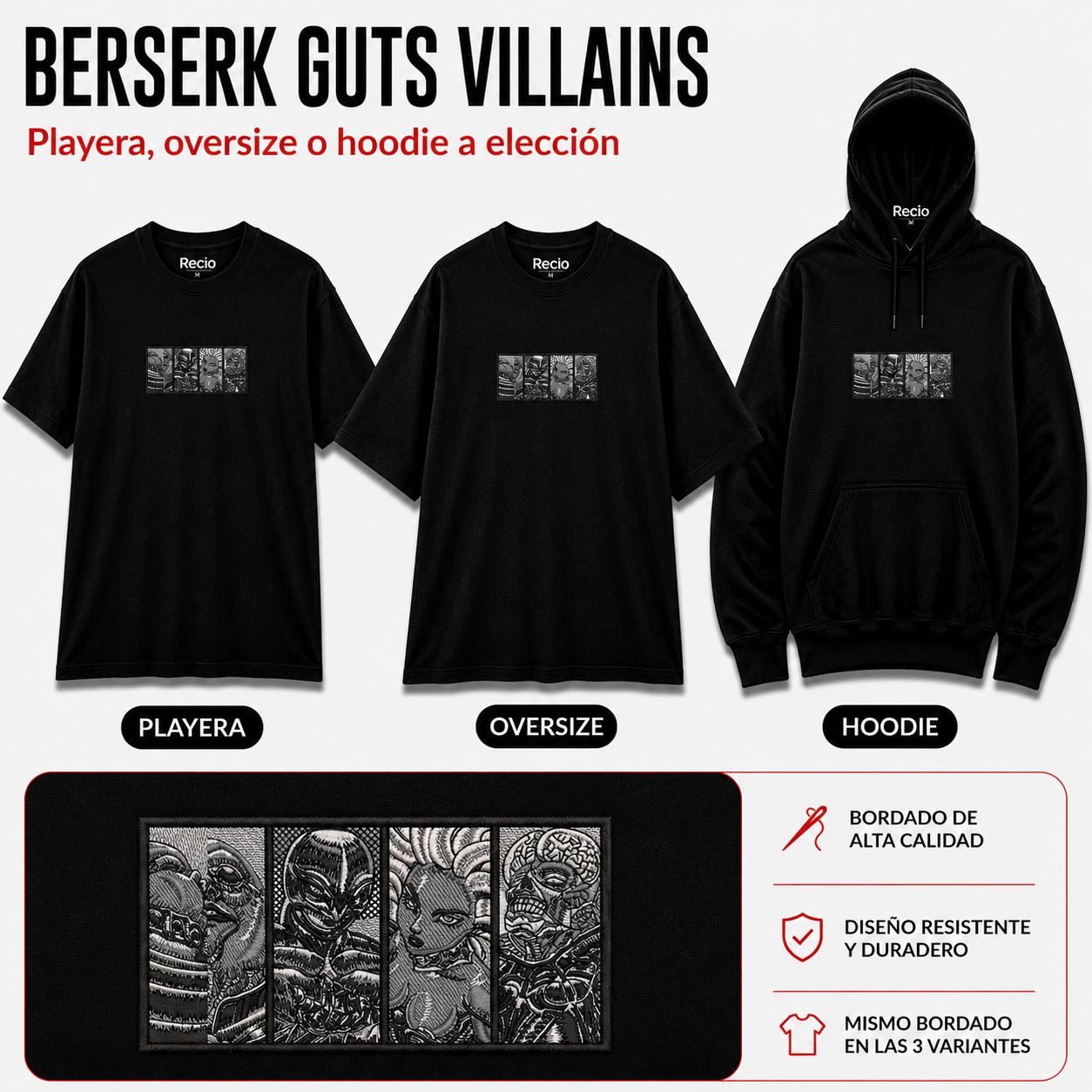 BERSERK GUTS VILLAINS