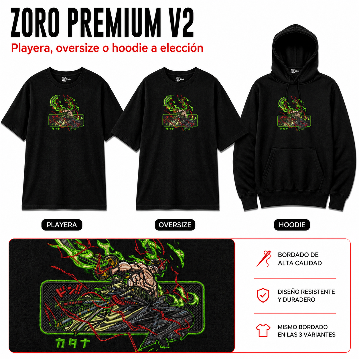 ONE PIECE ZORO PREMIUM V2