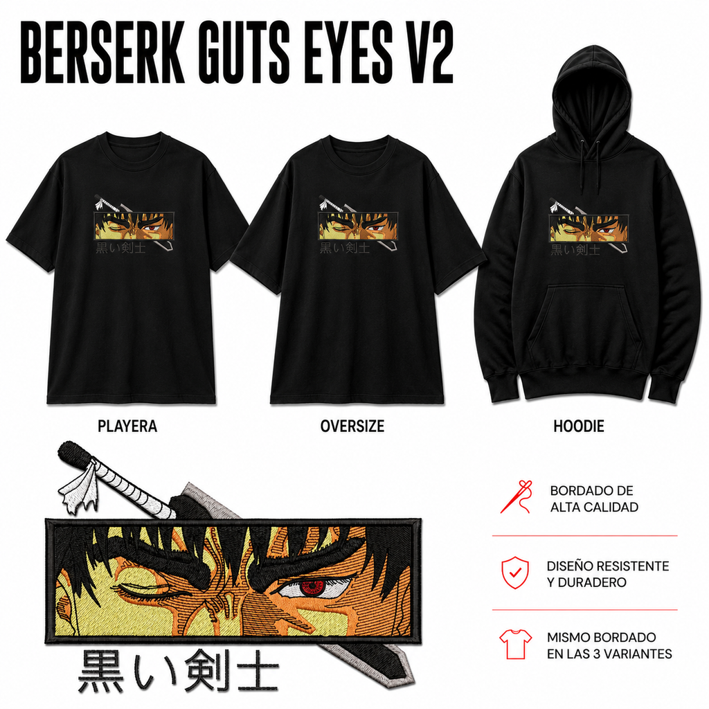 BERSERK GUTS EYES V2