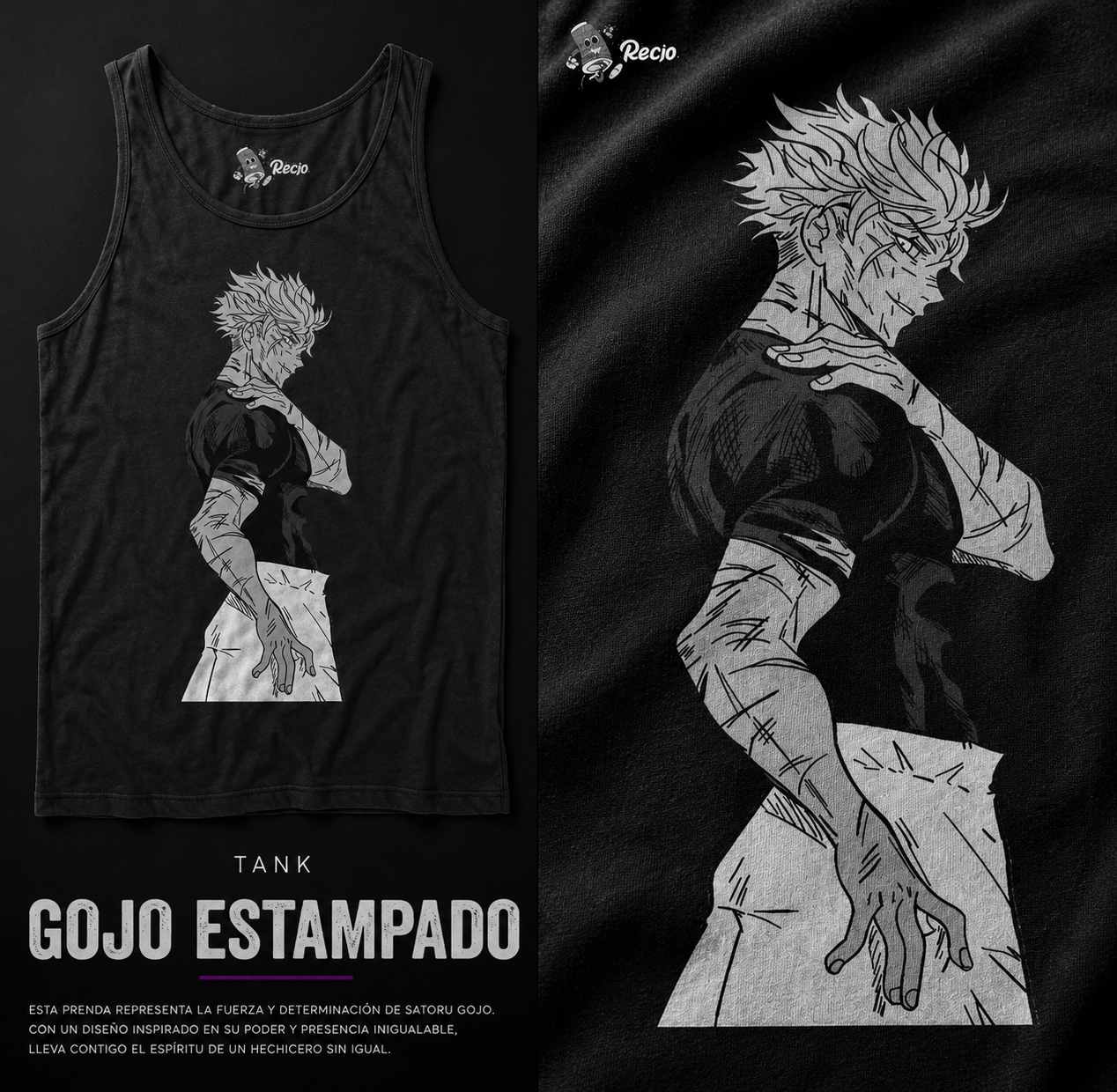 Tank Gojo Estampado