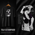 Oversize Toji estampado