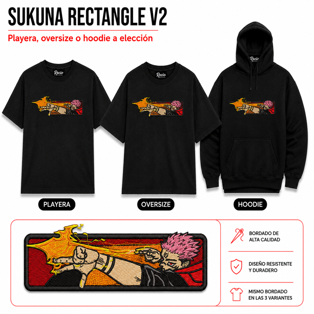 JUJUTSU KAISEN SUKUNA RECTANGLE V2