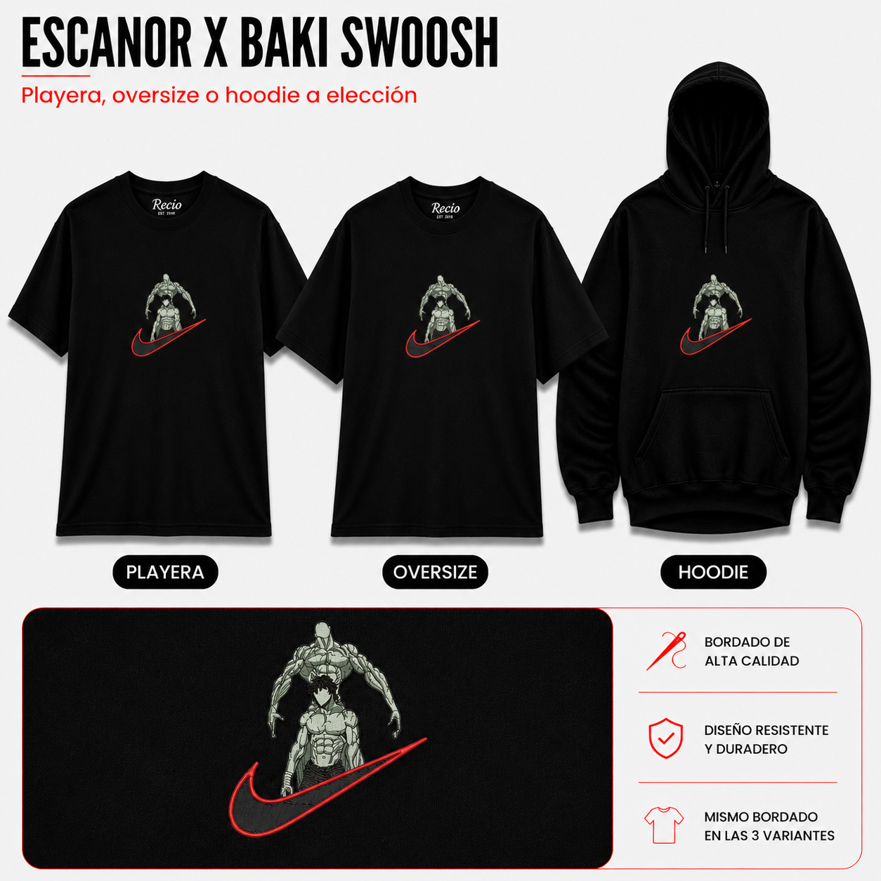 Baki Escanor Y Baki Swoosh