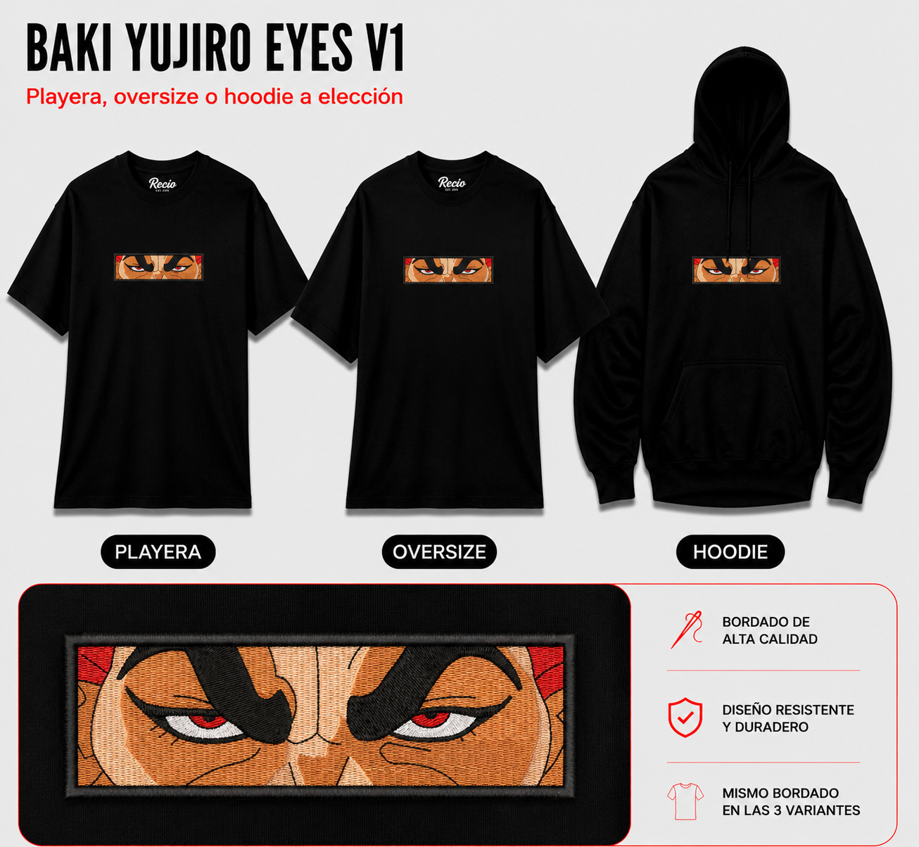 DISEÑO BORDADO YUJIRO EYES