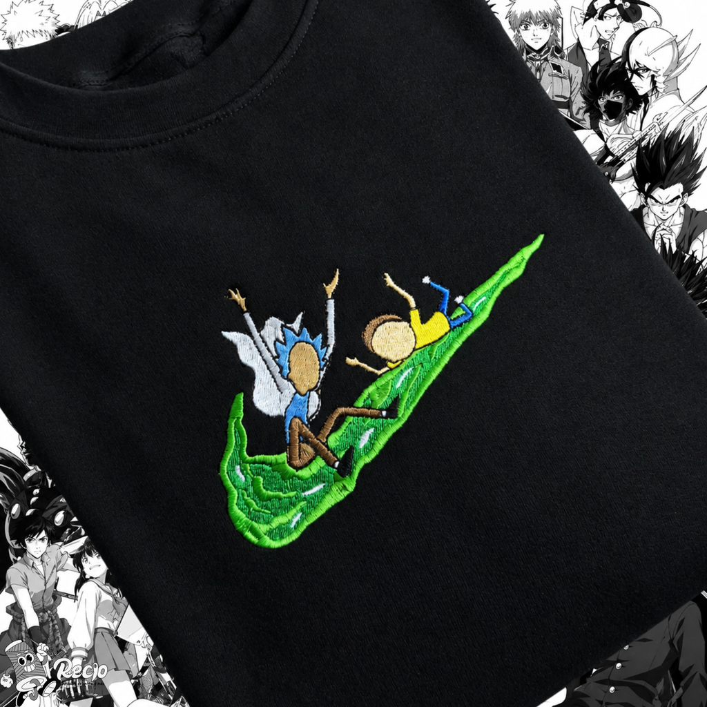BORDADO RICK AND MORTY SWOOSH