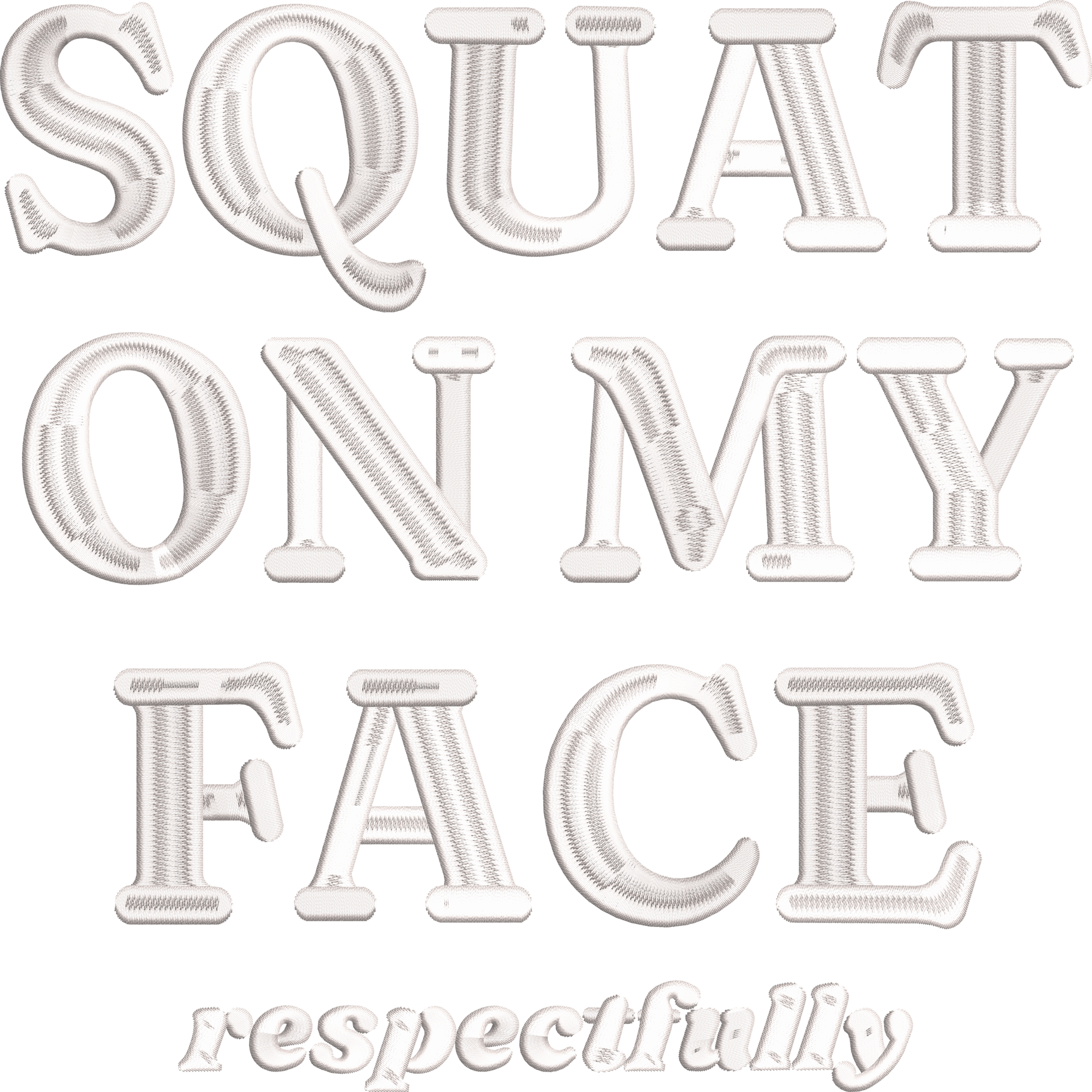 GYM SQUAT ON MY FACE