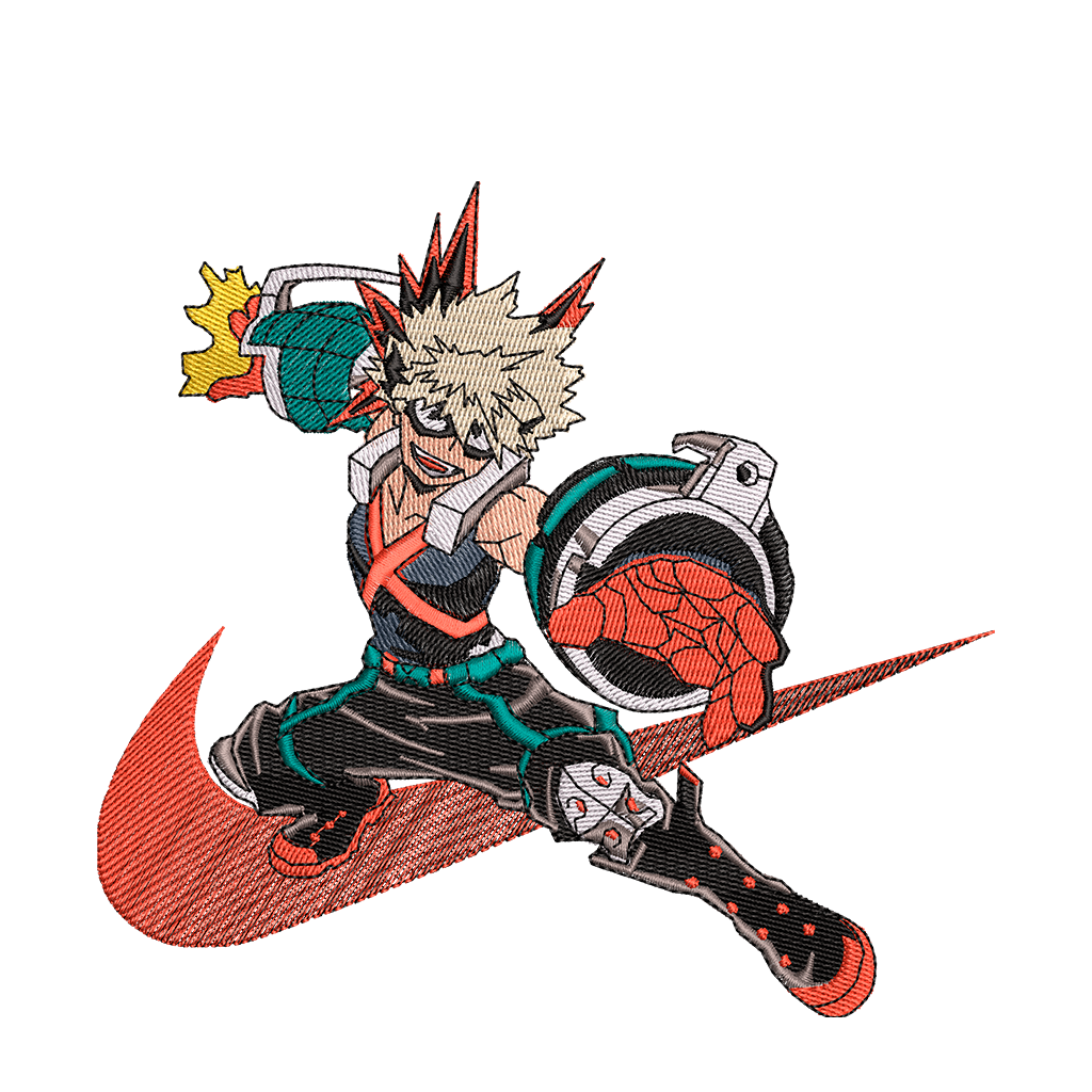 MY HERO ACADEMY KATSUKI BAKUGO SWOOSH