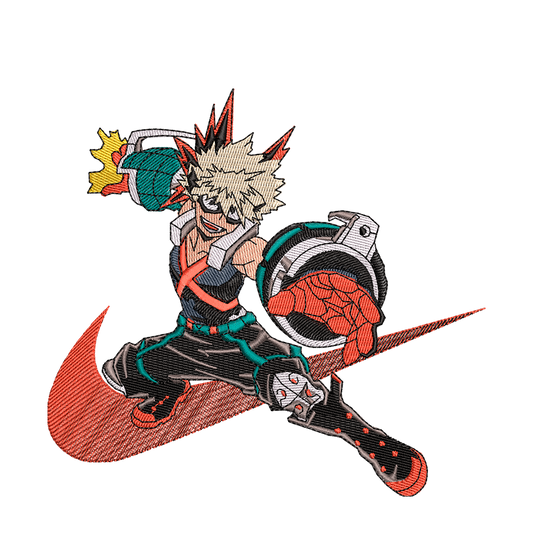 MY HERO ACADEMY KATSUKI BAKUGO SWOOSH