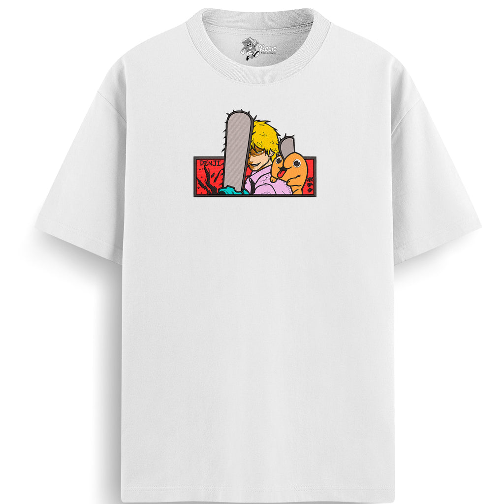CHAINSAW MAN DENJI AND POCHITA RECTANGLE