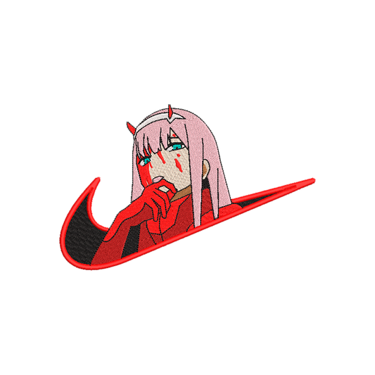 DISEÑO BORDADO ZERO TWO SWOOSH