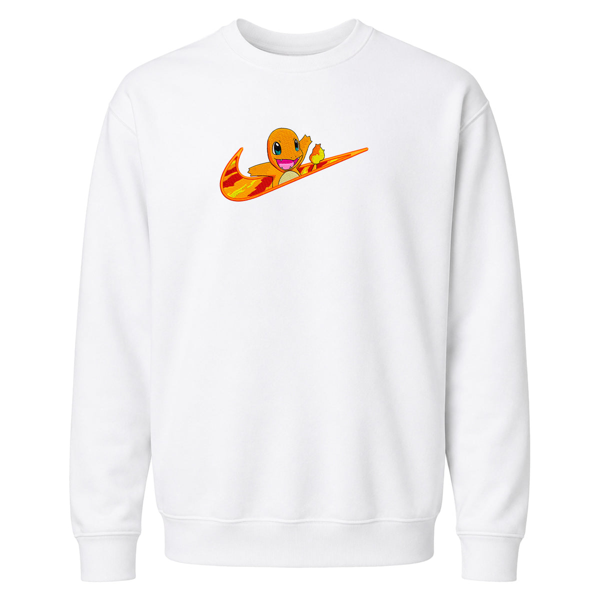 DISEÑO BORDADO CHARMANDER SWOOSH