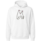 DISEÑO BORDADO GATO SACANDO DEDO